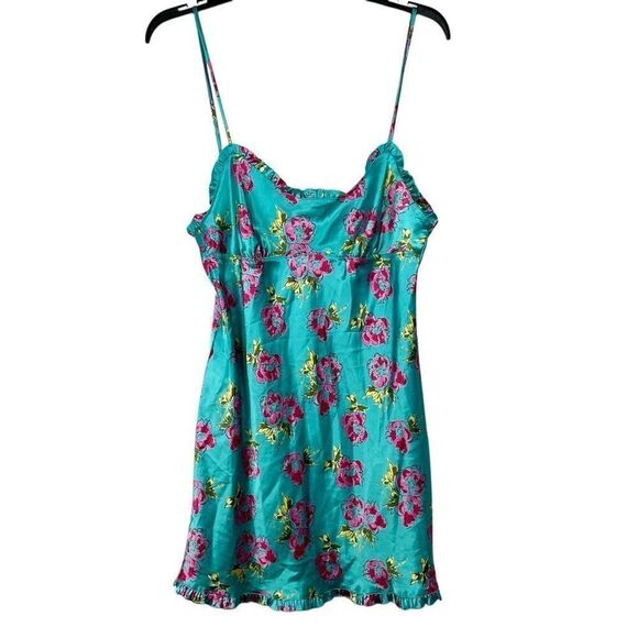 Victoria’s Secret Angels Floral Babydoll Adjustable Straps Nighty Medium - Picture 1 of 11